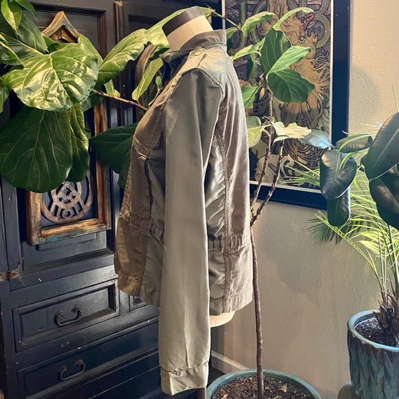 Lucky Brand Khaki Green Utility Jacket - Picture 6 of 13